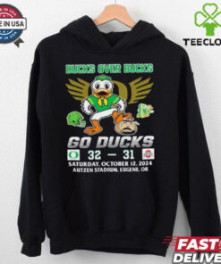 Oregon Ducks Over Bucks 32 31 Go Ducks Shirt 3 Oregon Ducks Over Bucks 32 31 Go Ducks Shirt
