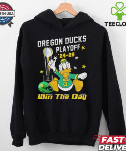 Oregon Ducks Playoff 24 25 win the day shirt