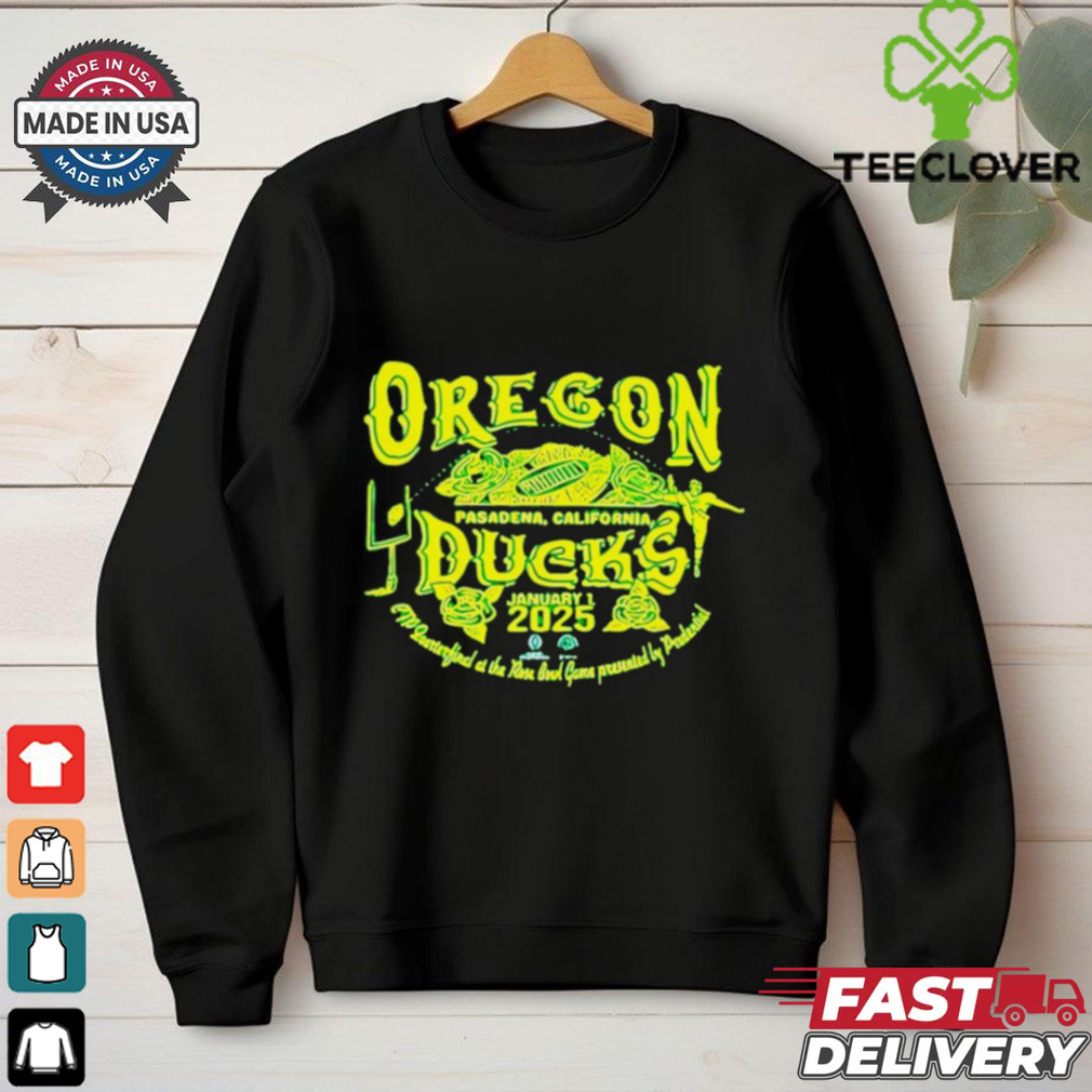 Oregon Ducks Rose Bowl 2024 25 CFP Quarterfinal Stadium shirt Oregon Ducks Rose Bowl 2024 25 CFP Quarterfinal Stadium shirt