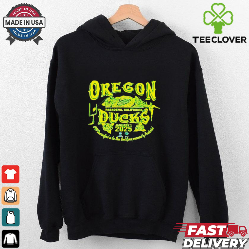 Oregon Ducks Rose Bowl 2024 25 CFP Quarterfinal Stadium shirt Oregon Ducks Rose Bowl 2024 25 CFP Quarterfinal Stadium shirt