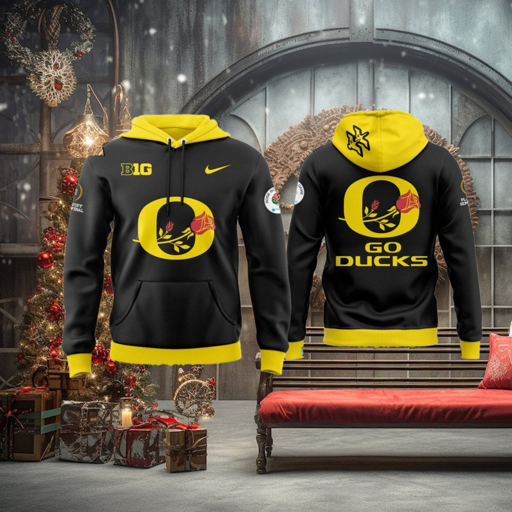 Oregon Ducks Rose Bowl Game Bound 2025 Hoodie Set Oregon Ducks Rose Bowl Game Bound 2025 Hoodie Set