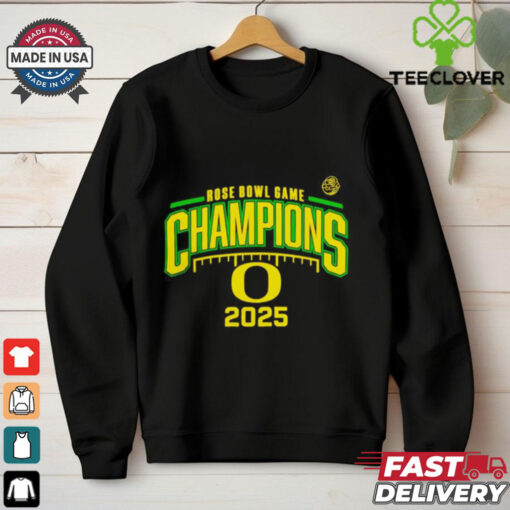 Oregon Ducks Rose Bowl Game Champions 2025 shirt