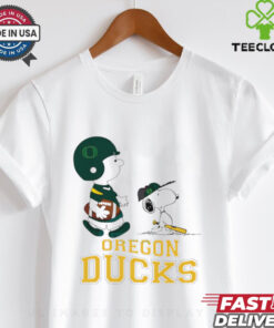 Oregon Ducks Snoopy Woodstock Charlie Brown shirt