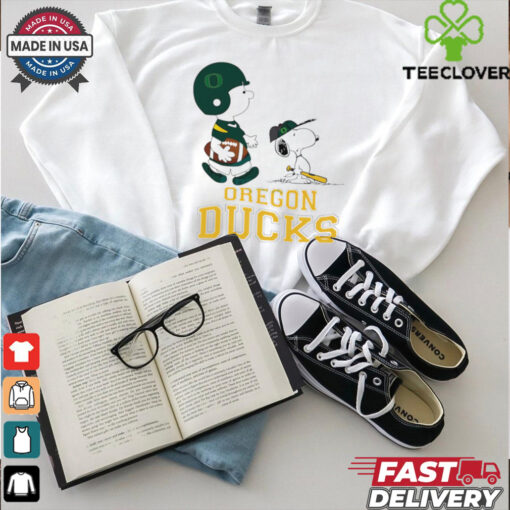 Oregon Ducks Snoopy Woodstock Charlie Brown shirt