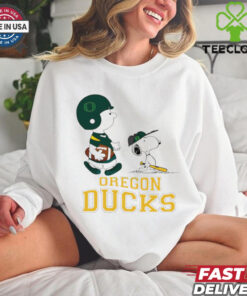 Oregon Ducks Snoopy Woodstock Charlie Brown shirt