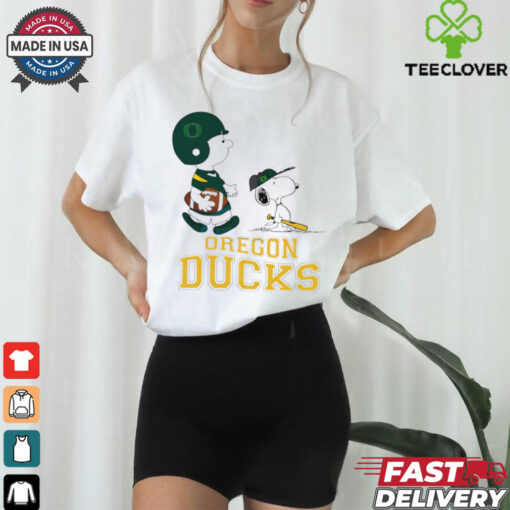 Oregon Ducks Snoopy Woodstock Charlie Brown shirt