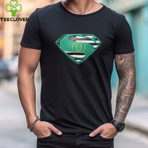 Oregon Ducks Superman logo hoodie, sweater, longsleeve, shirt v-neck, t-shirt