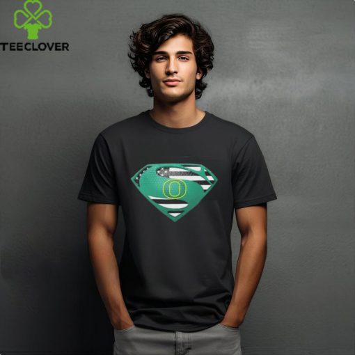 Oregon Ducks Superman logo hoodie, sweater, longsleeve, shirt v-neck, t-shirt