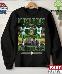Oregon Ducks Tez Johnson Dillon Gabriel Go Ducks T Shirt 2 Oregon Ducks Tez Johnson Dillon Gabriel Go Ducks T Shirt