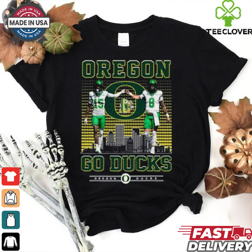Oregon Ducks Tez Johnson Dillon Gabriel Go Ducks T Shirt Oregon Ducks Tez Johnson Dillon Gabriel Go Ducks T Shirt