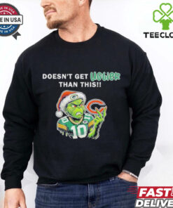 Oregon Ducks The Grinch Doesn’t Get Uglier Than Chicago Bears shirt