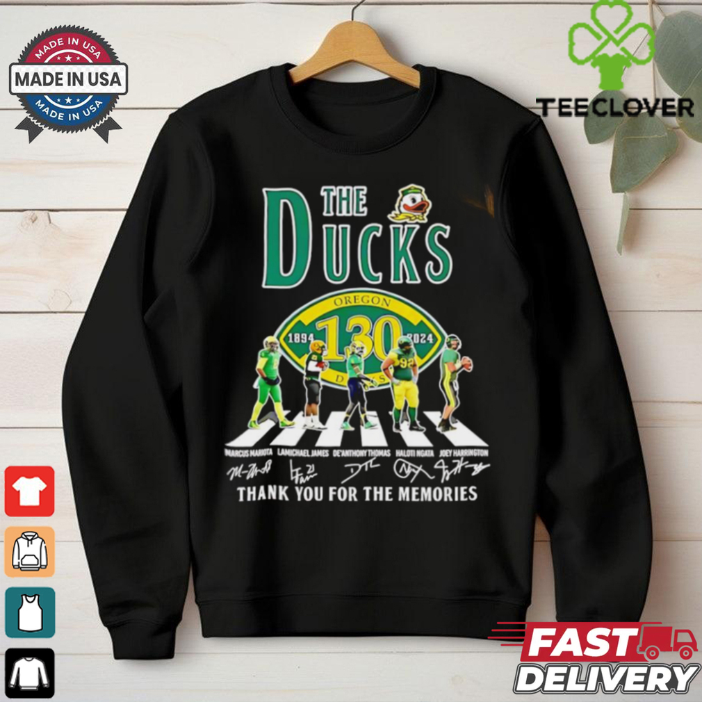 Oregon Ducks The Legends 1894 2024 thank you for the memories shirt Oregon Ducks The Legends 1894 2024 thank you for the memories shirt