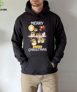 Oregon Ducks Ugly Christmas Sweaters Minions Santa Claus Merry Christmas Oregon Ducks T Shirt