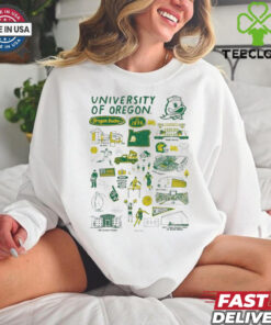Oregon Ducks Vive La Fete Infant Impressions artwork shirt