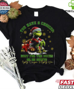 Oregon Ducks You Have 2 Choices Root For Ducks Or Be Quiet T Shirt