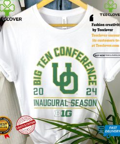 Oregon Ducks big ten conference 2024 Inaugural season shirt 1 Oregon Ducks big ten conference 2024 Inaugural season shirt