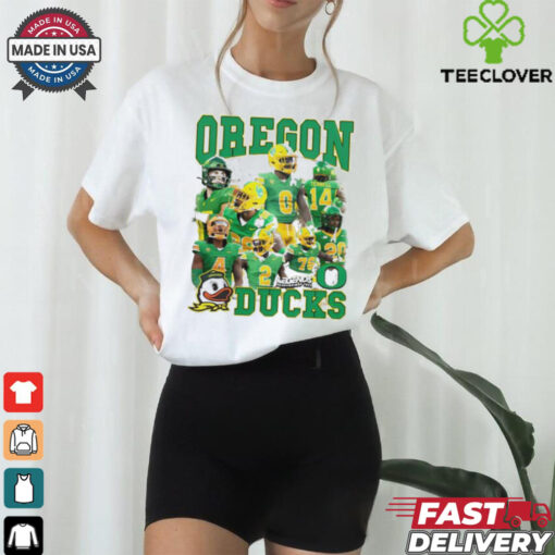 Oregon Ducks football Legends all team graphic shirt