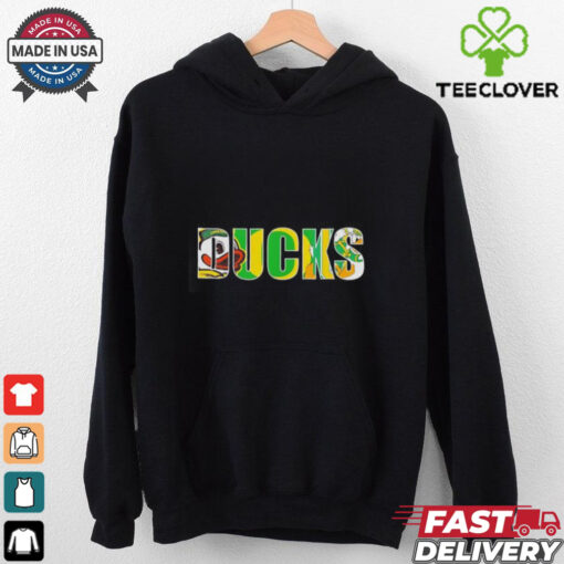 Oregon Ducks logo ducks shirt