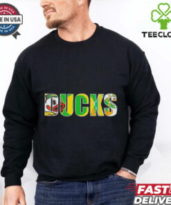 Oregon Ducks logo ducks shirt