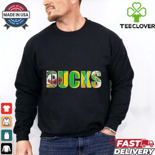 Oregon Ducks logo ducks shirt