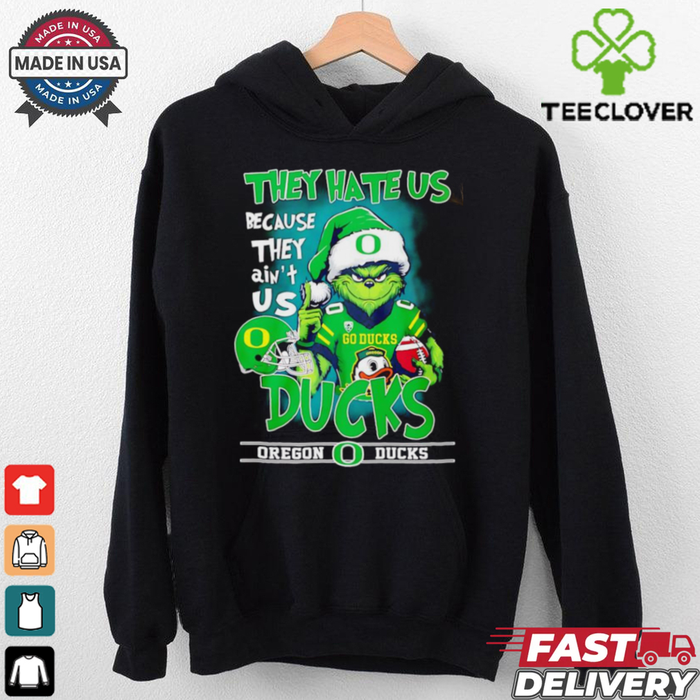 Oregon Ducks x Grinch they hate us because they ain’t us 2024 shirt Oregon Ducks x Grinch they hate us because they ain’t us 2024 shirt
