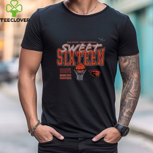 Oregon State Beavers 2024 NCAA Women’s Basketball Tournament March Madness Sweet 16 Fast Break Tee shirt