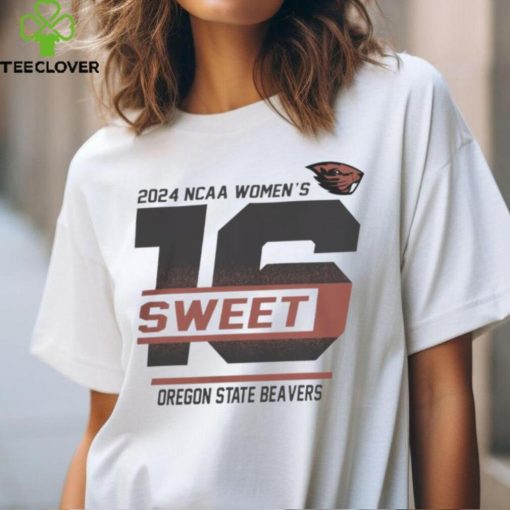 Oregon State Beavers 2024 NCAA Women’s Sweet 16 Shirt