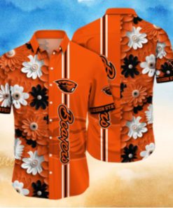 Oregon State Beavers NCAA Flower Hawaiian Shirt