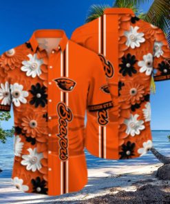 Oregon State Beavers NCAA Flower Hawaiian Shirt 1 Oregon State Beavers NCAA Flower Hawaiian Shirt