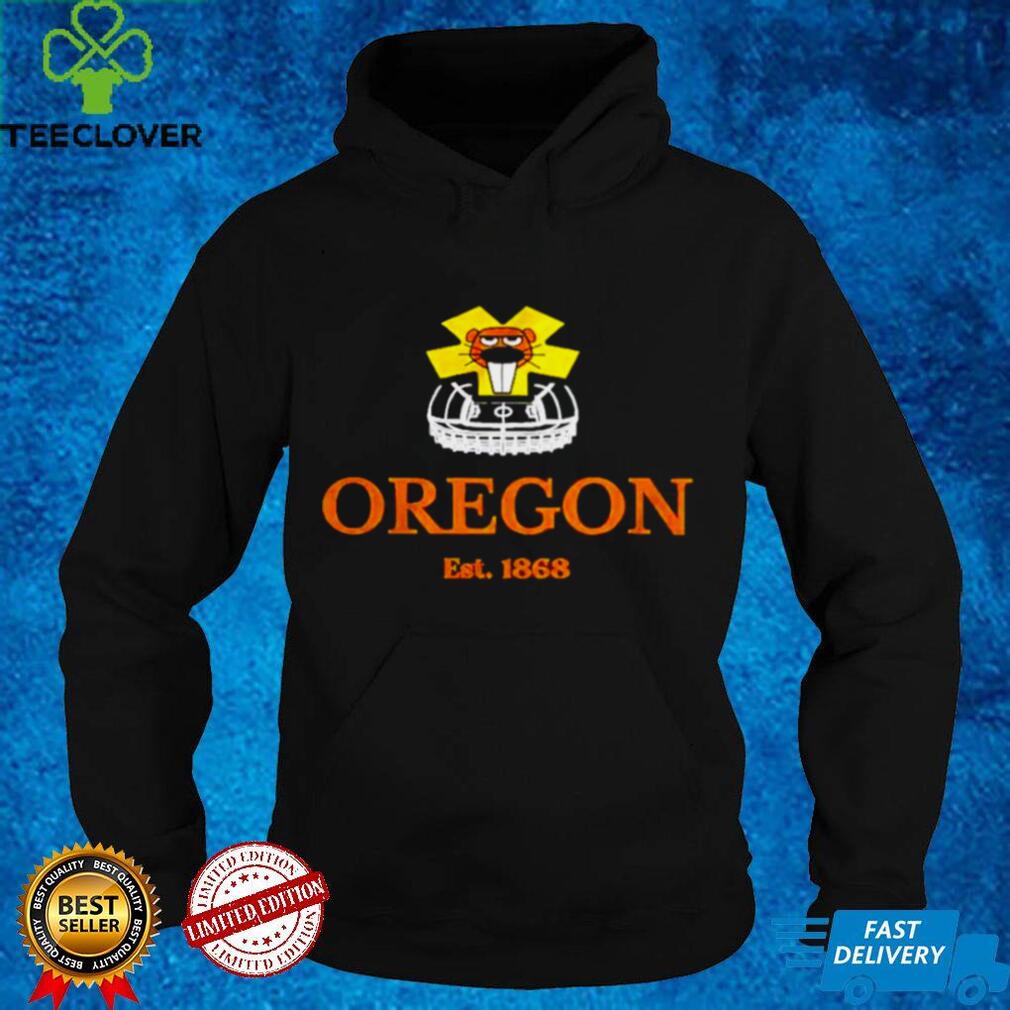 Oregon State Est 1868 shirt