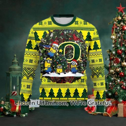 Oregon Sweater Superb Minions Oregon Ducks Gifts For Mens