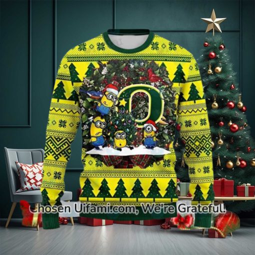 Oregon Sweater Superb Minions Oregon Ducks Gifts For Mens