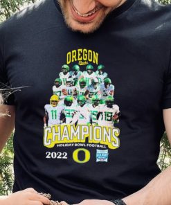 Oregon Team Sports Champions Holiday Bowl Football Shirt