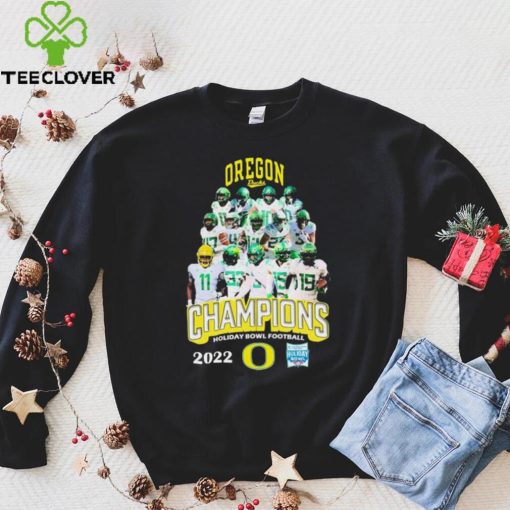 Oregon Team Sports Champions Holiday Bowl Football Shirt