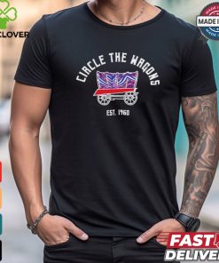 Oregon Trail Buffalo Bills circle the wagons est 1960 shirt