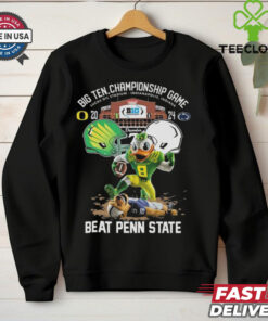 Oregon ducks big 10 conference champions beat penn state 2024 shirt
