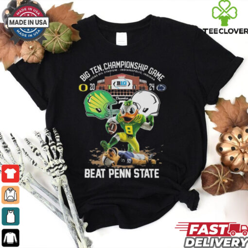 Oregon ducks big 10 conference champions beat penn state 2024 shirt