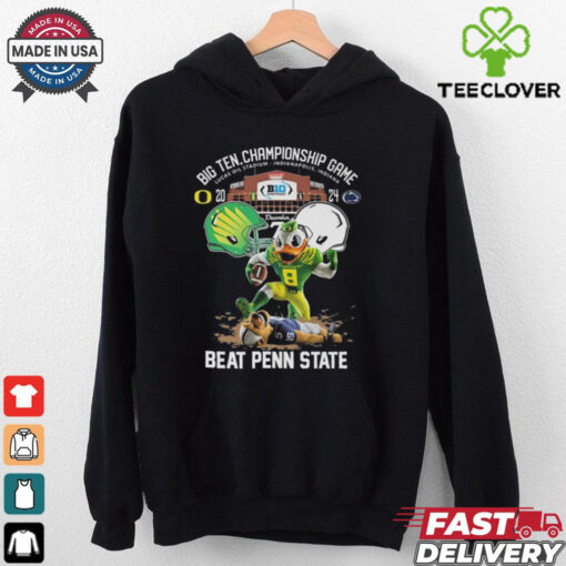 Oregon ducks big 10 conference champions beat penn state 2024 shirt