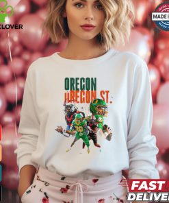 Oregon vs Oregon State Football 2024 Week 2 Kickoff Game Shirt