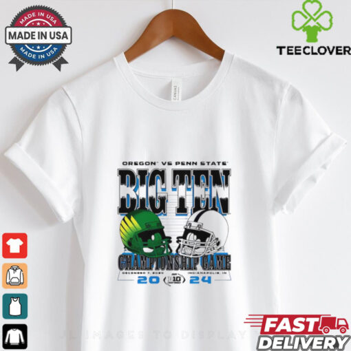 Oregon vs Penn State Big Ten Ash 2024 Football Championship Game shirt