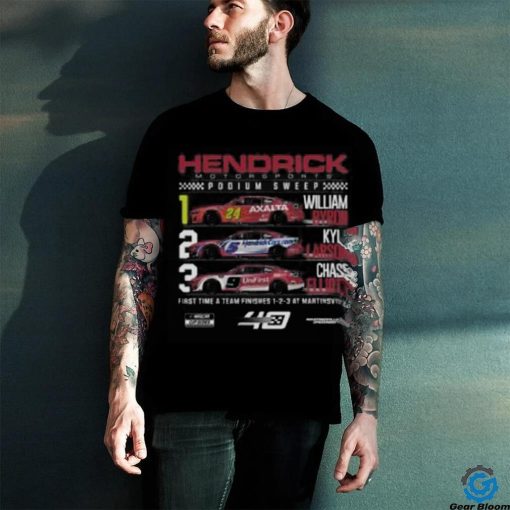 Original 1 2 3 Martinsville Shirt William Byron shirt