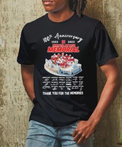 Original 100th Anniversary 1923 – 2023 The Sea Of Red Memorial Thank You For The Memories T Shirt