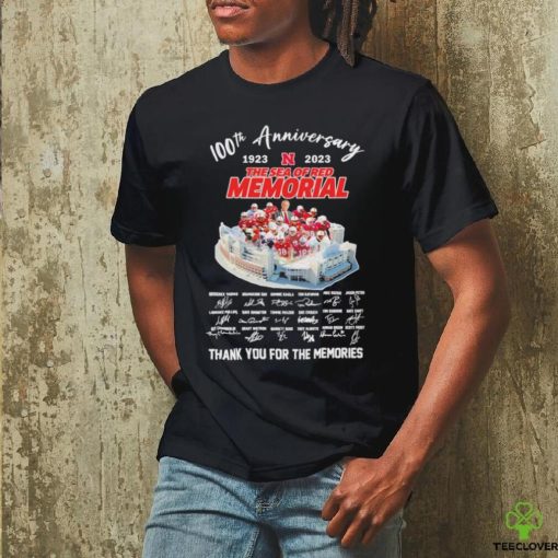 Original 100th Anniversary 1923 – 2023 The Sea Of Red Memorial Thank You For The Memories T Shirt