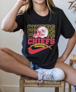 Original 2023 NFL Kansas Chiefs Team Helmet Logo T Shirt