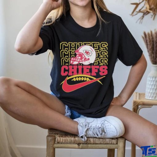 Original 2023 NFL Kansas Chiefs Team Helmet Logo T Shirt