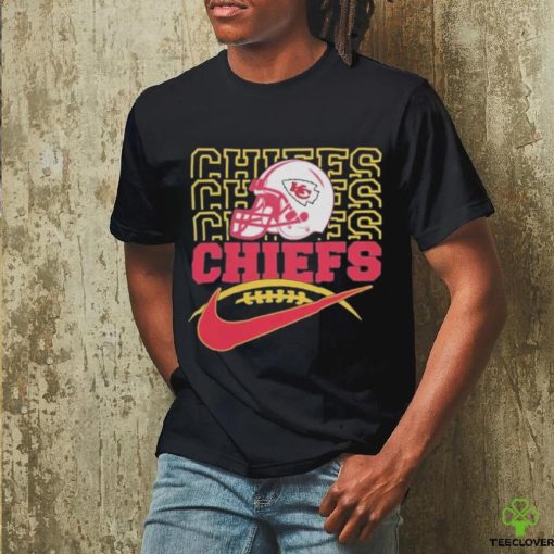 Original 2023 NFL Kansas Chiefs Team Helmet Logo T Shirt