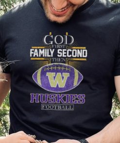 Original 2024 Cross God First Family Second Then Washington Huskies Football Shirt