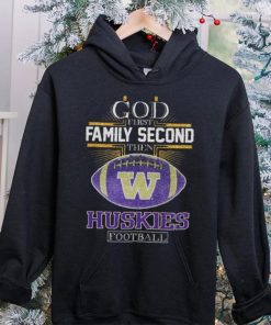 Original 2024 Cross God First Family Second Then Washington Huskies Football Shirt