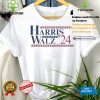 Cheerful and Childfree Voters for Harris and Walz 2024 T Shirt