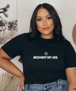 Original 2024 Minnesota Timberwolves Brought My Ass Shirt